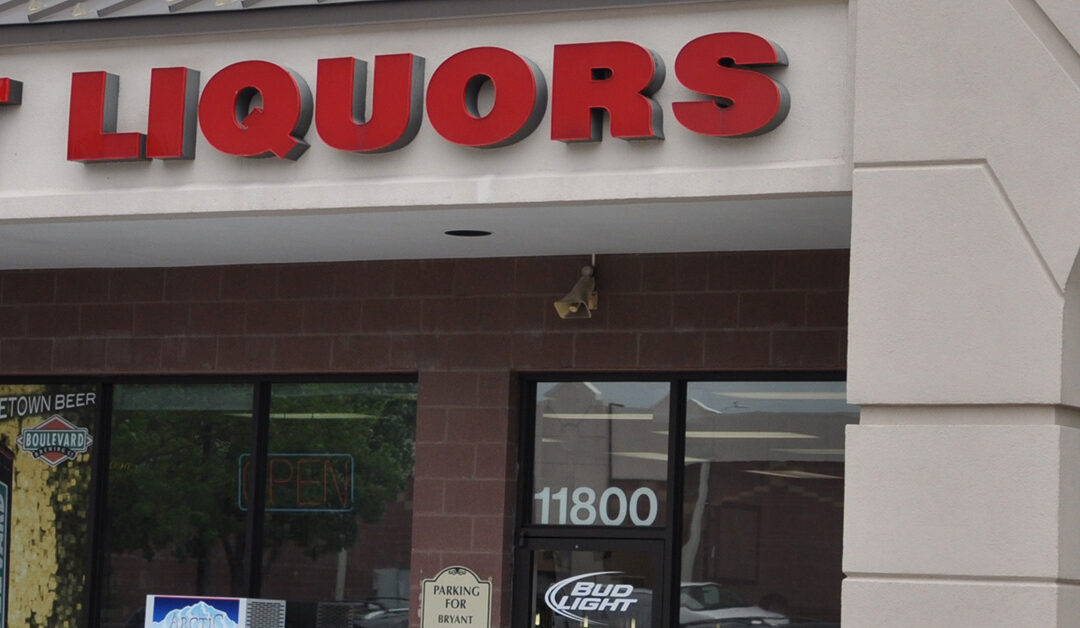 Bryant Liquors Sign MW for Designs